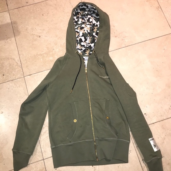 Reebok Tops | Classic Camo Hoodie Womens M | Poshmark